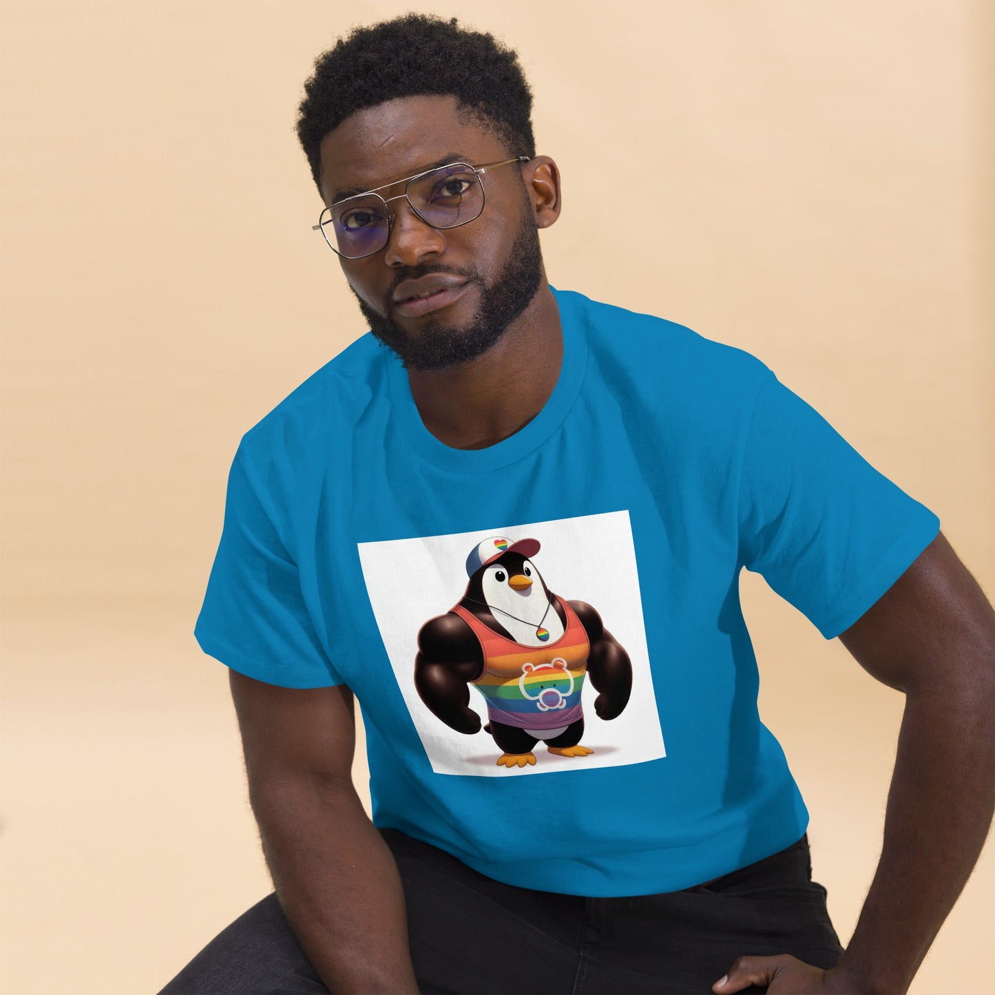Proud Penguin Bro Unisex classic tee - Gregg Acini Adoree Designs - T-Shirt