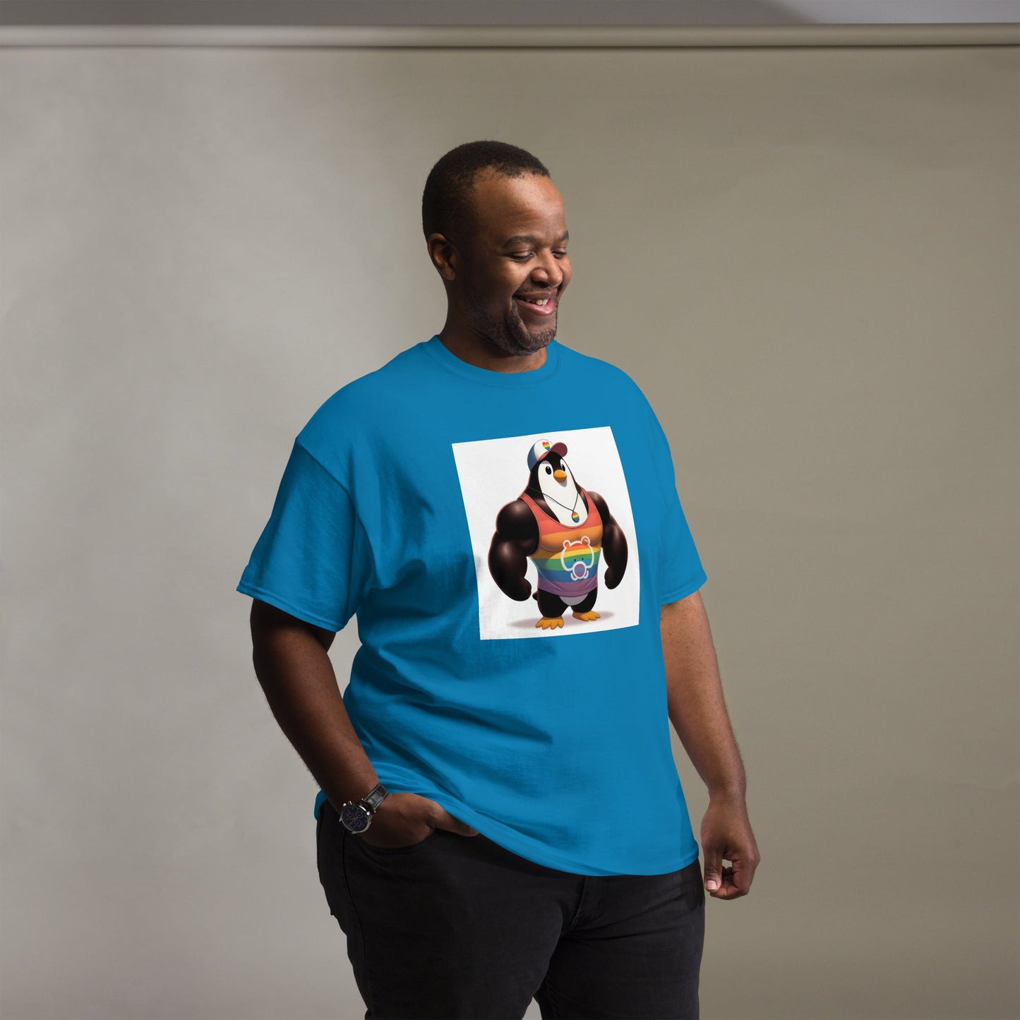 Proud Penguin Bro Unisex classic tee - Gregg Acini Adoree Designs - T-Shirt