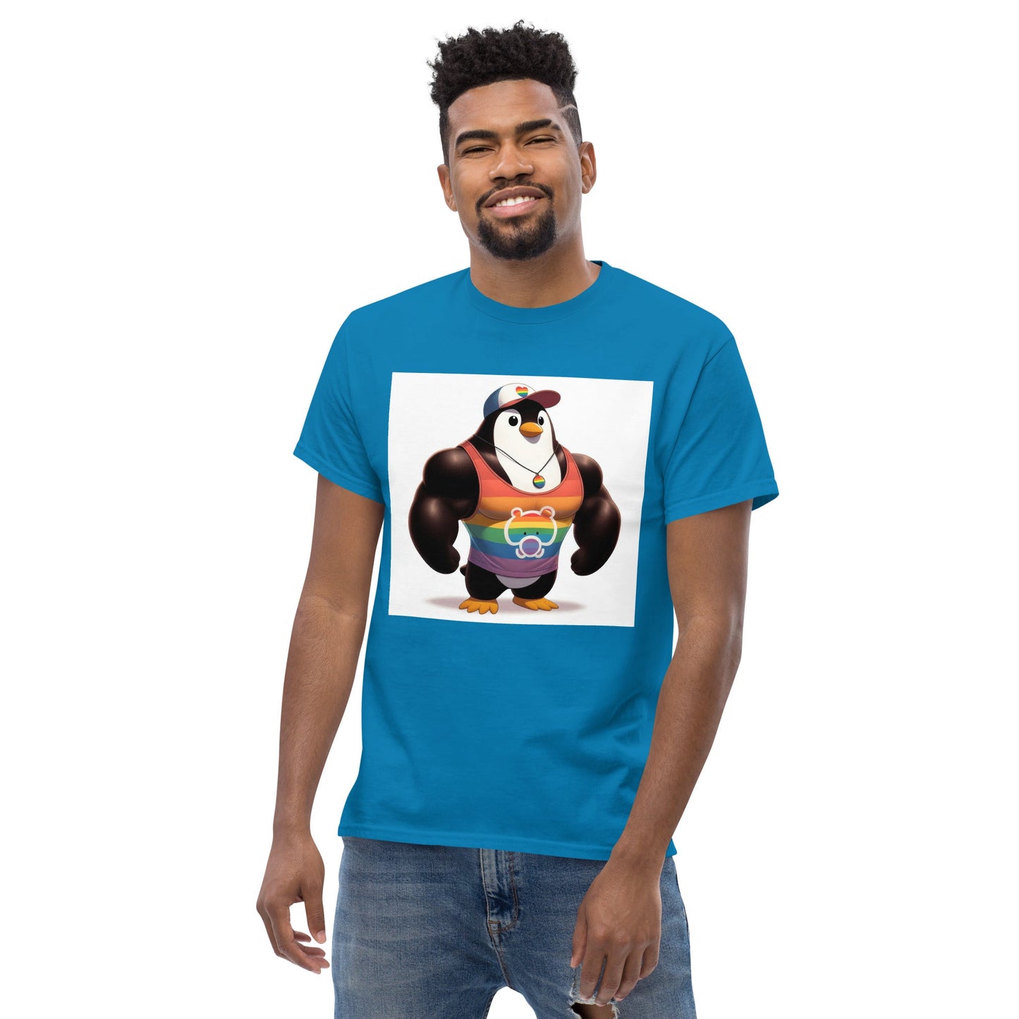 Proud Penguin Bro Unisex classic tee - Gregg Acini Adoree Designs - T-Shirt