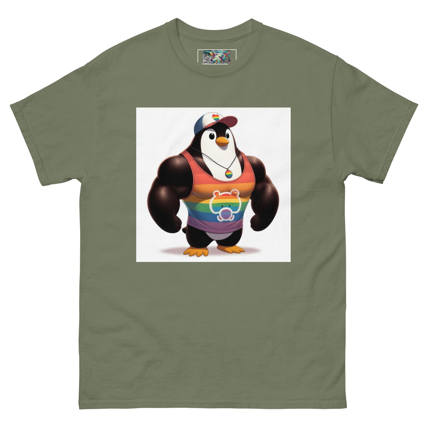 Proud Penguin Bro Unisex classic tee - Gregg Acini Adoree Designs - T-Shirt