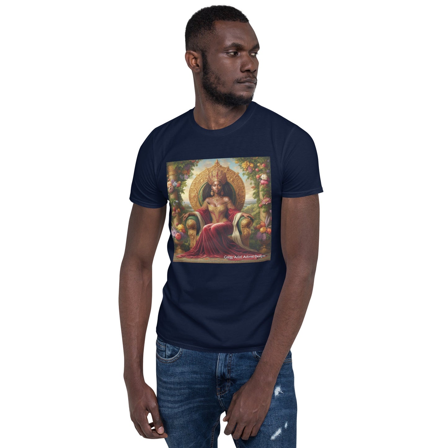 Queen1 Short - Sleeve Unisex T-Shirt - Gregg Acini Adoree Designs - Tee Shirt
