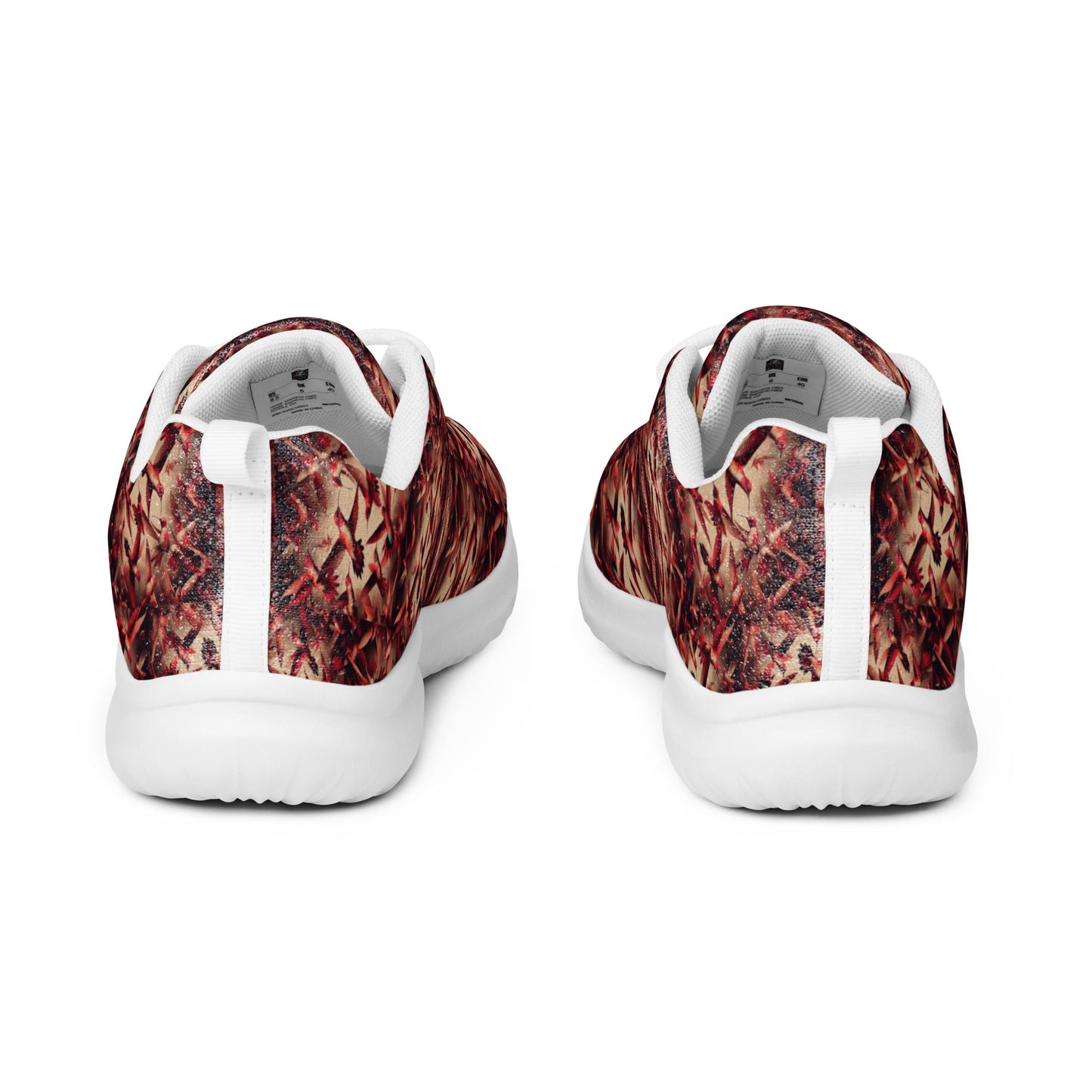 Red Hummingbirds Men’s athletic shoes by Gregg Acini Adoree Designs - Gregg Acini Adoree Designs - Shoes