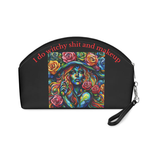 Rose Witch Makeup Bag – Cosmetic Pouch - Gregg Acini Adoree Designs - Bags