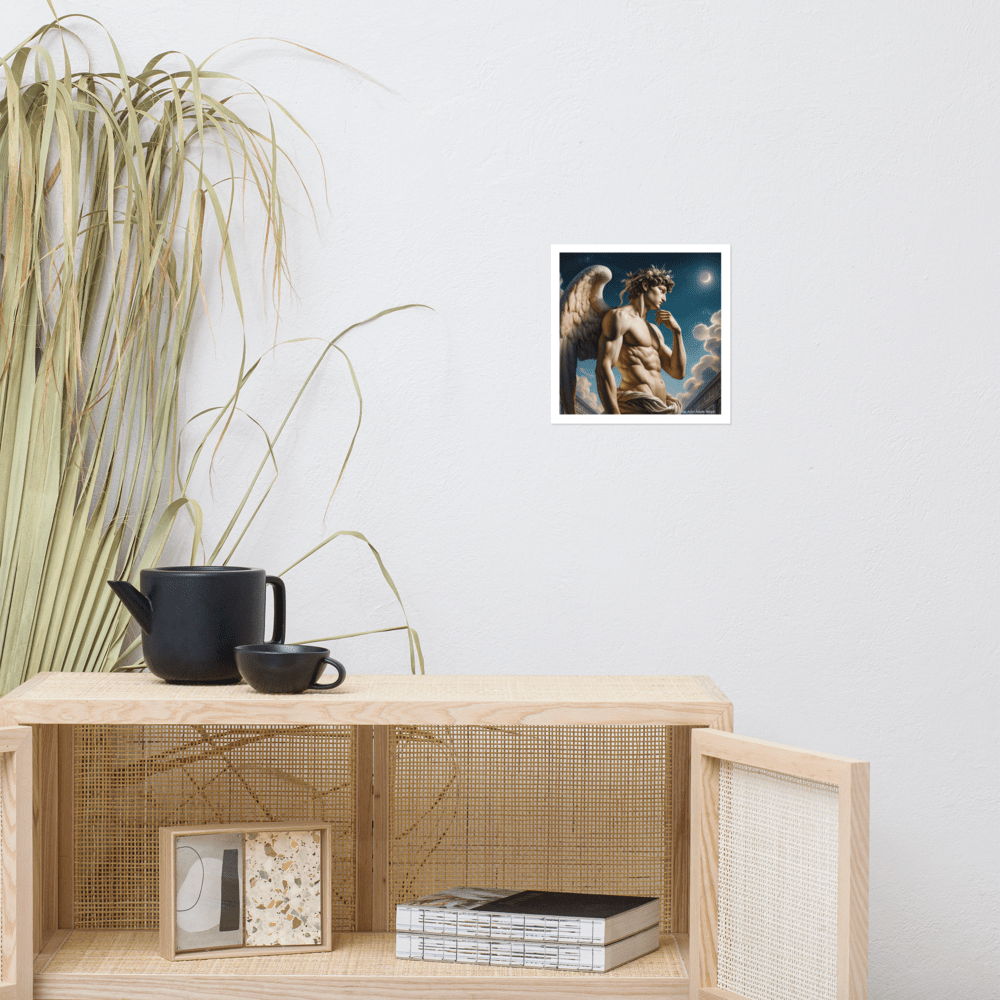 Sculpted Angel Photo paper poster - Gregg Acini Adoree Designs - Art