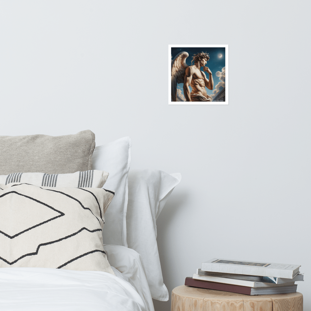 Sculpted Angel Photo paper poster - Gregg Acini Adoree Designs - Art