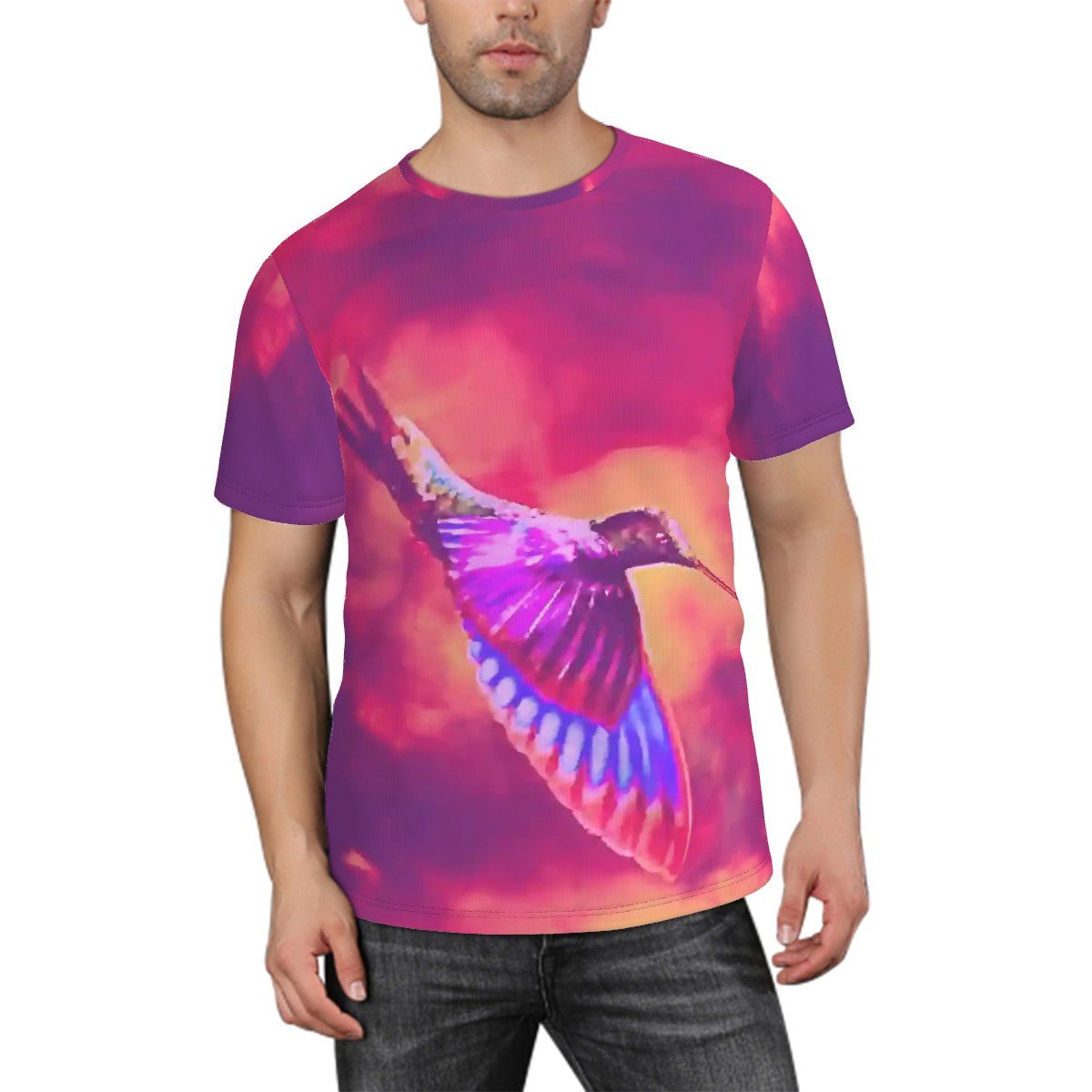 Shrine Hummingbird Short - Sleeve T-Shirt - Gregg Acini Adoree Designs - T-shirts