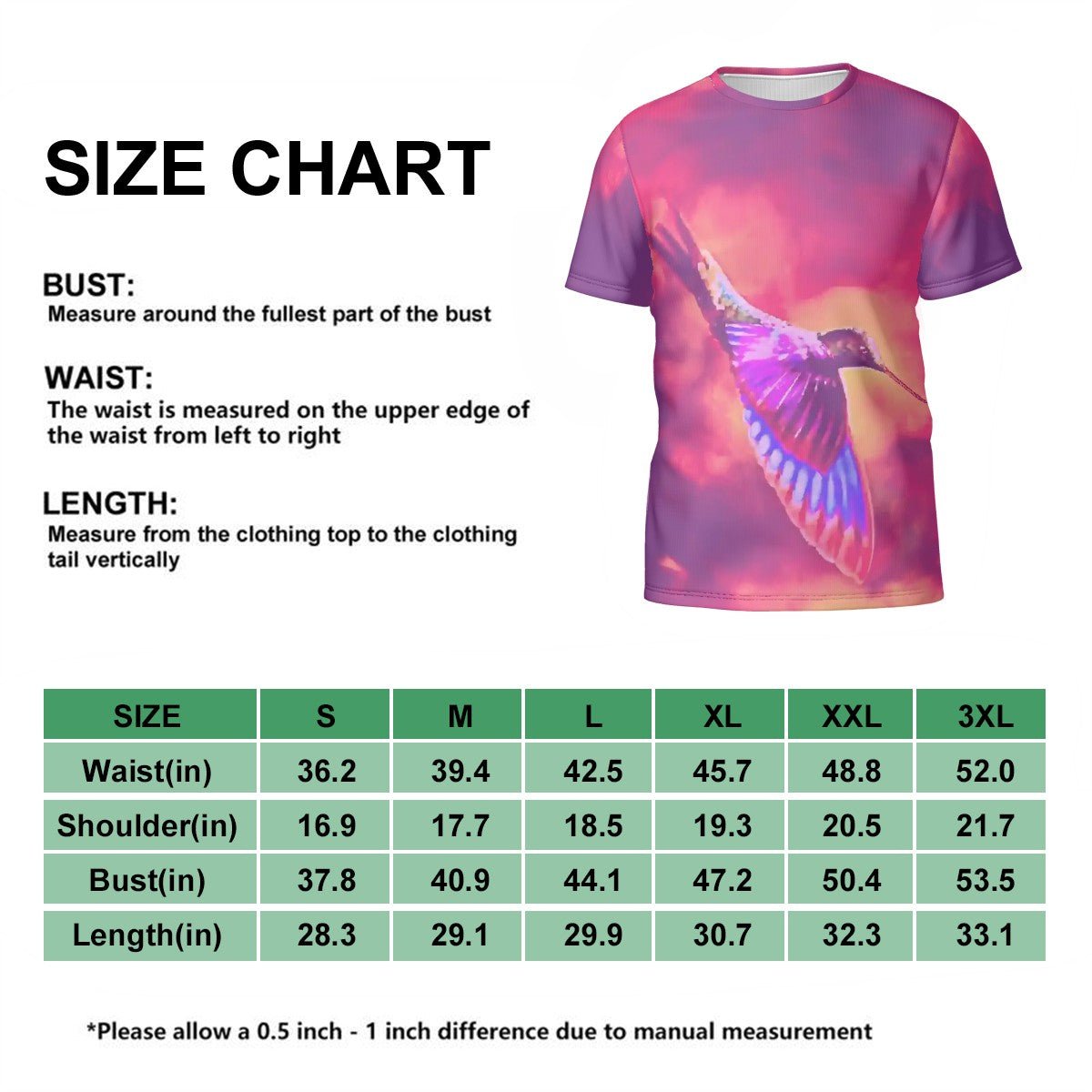 Shrine Hummingbird Short - Sleeve T-Shirt - Gregg Acini Adoree Designs - T-shirts