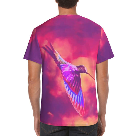 Shrine Hummingbird Short - Sleeve T-Shirt - Gregg Acini Adoree Designs - T-shirts