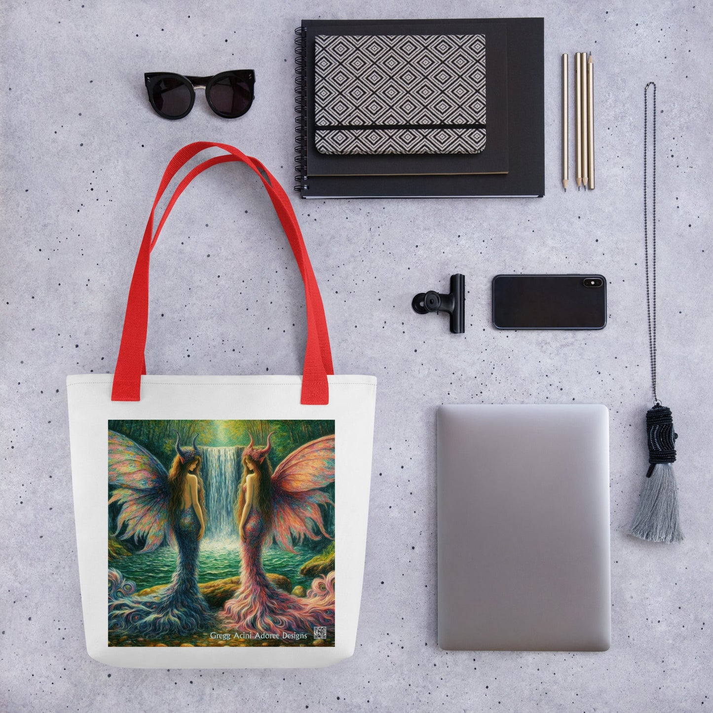 Sisters Tote bag by Gregg Acini Adoree Designs - Gregg Acini Adoree Designs - Tote Bag