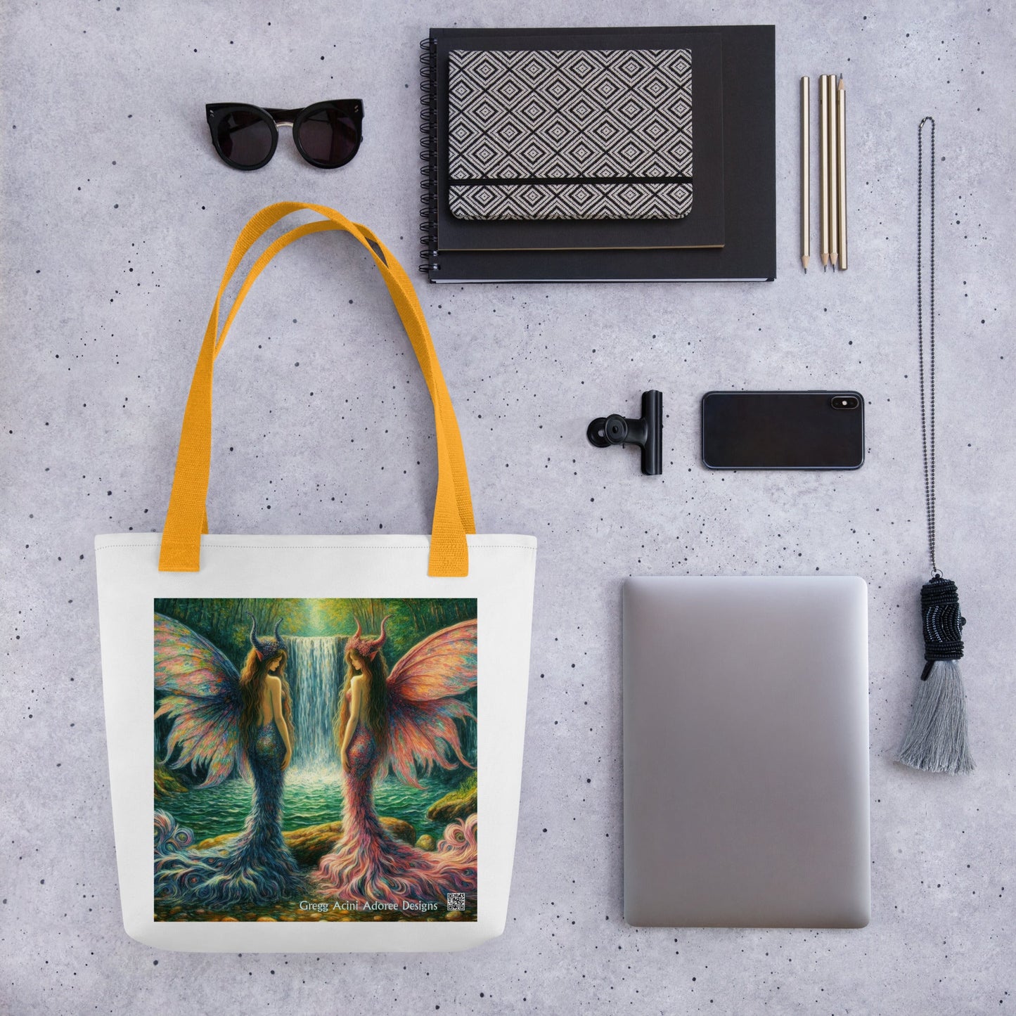 Sisters Tote bag by Gregg Acini Adoree Designs - Gregg Acini Adoree Designs - Tote Bag