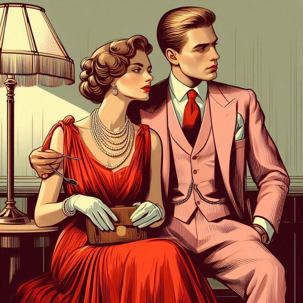 Study of Ladies in a Cafe - Gregg Acini Adoree Designs -