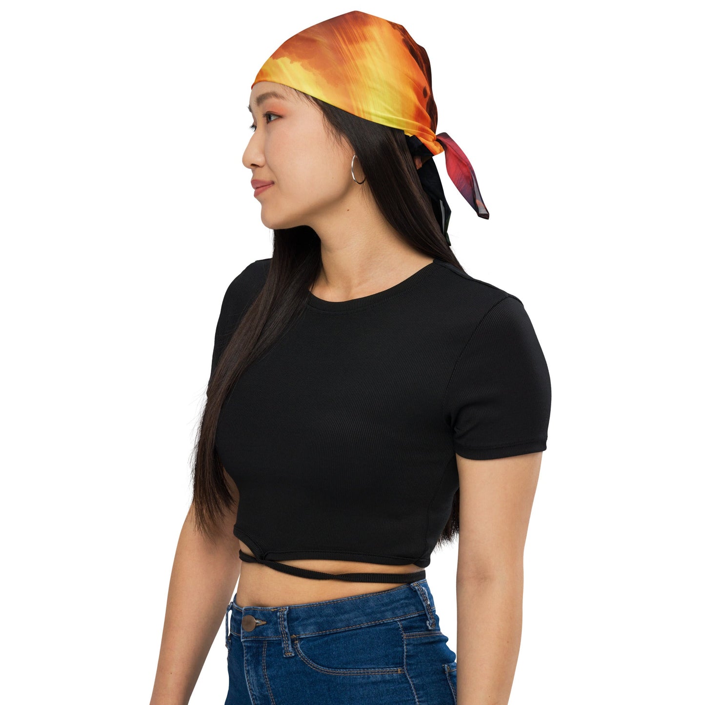 Tranquility All - over print bandana - Gregg Acini Adoree Designs - Bandana