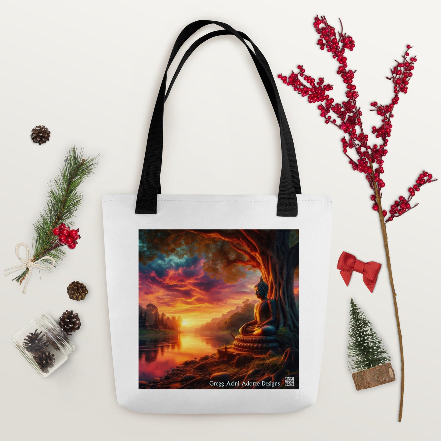 Tranquility Tote bag by Gregg Acini Adoree Designs - Gregg Acini Adoree Designs - Tote Bag