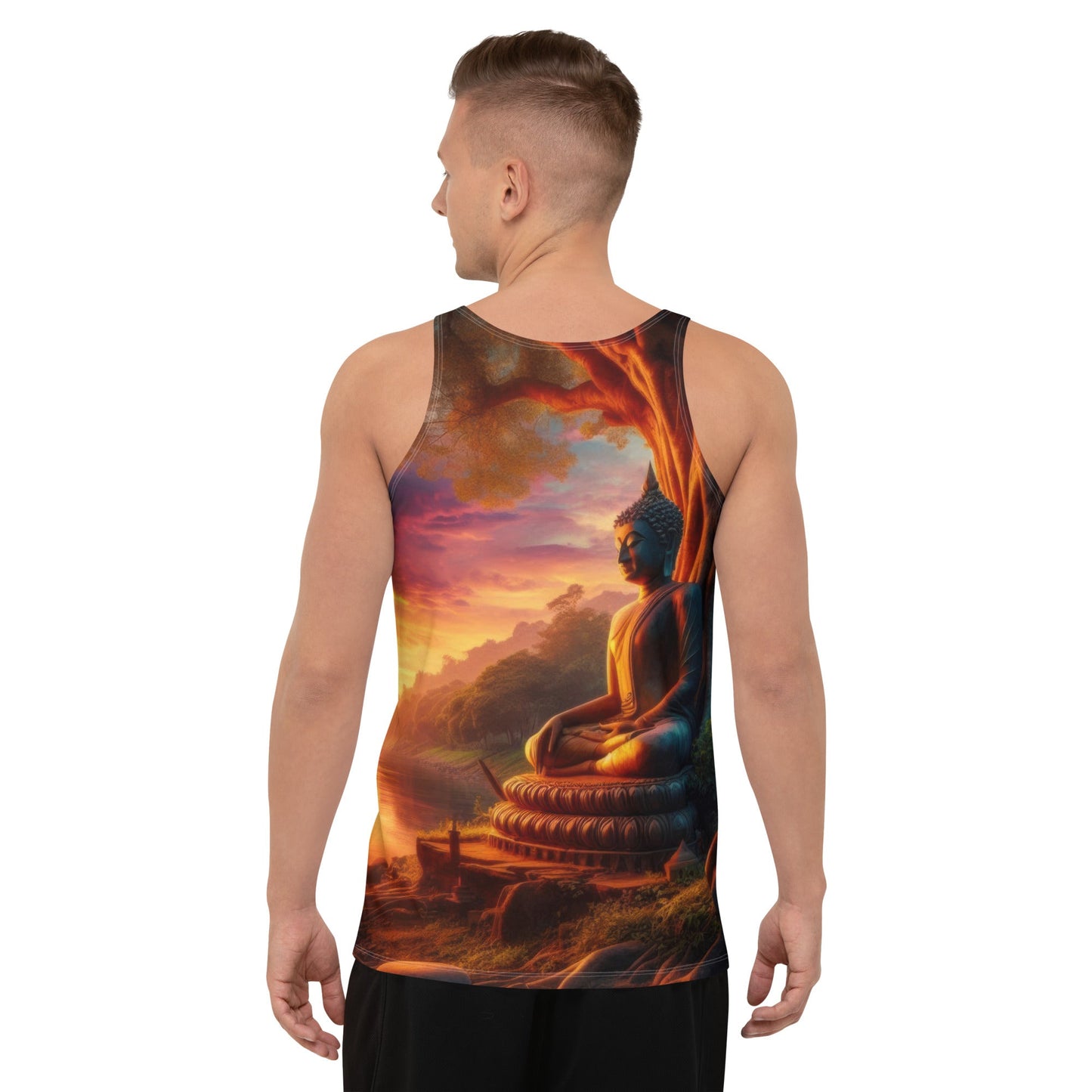 Tranquility Unisex Tank Top - Gregg Acini Adoree Designs - Tank Top