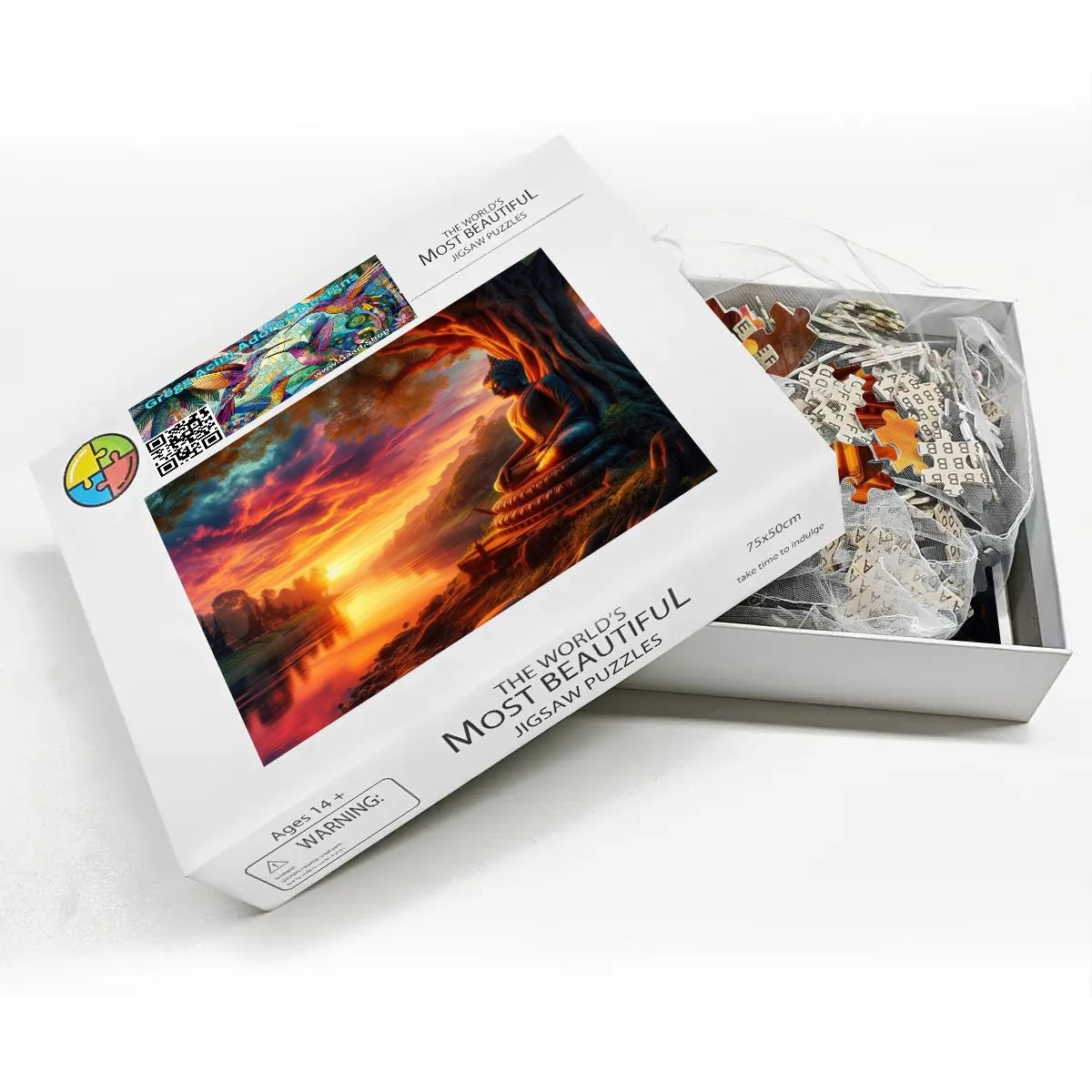 Tranquility Wooden Jigsaw Puzzles 1000 pcs (Horizontal) - Gregg Acini Adoree Designs - Jigsaw Puzzle