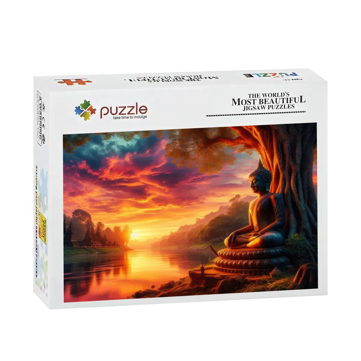 Tranquility Wooden Jigsaw Puzzles 500 pcs - Gregg Acini Adoree Designs - Jigsaw Puzzle