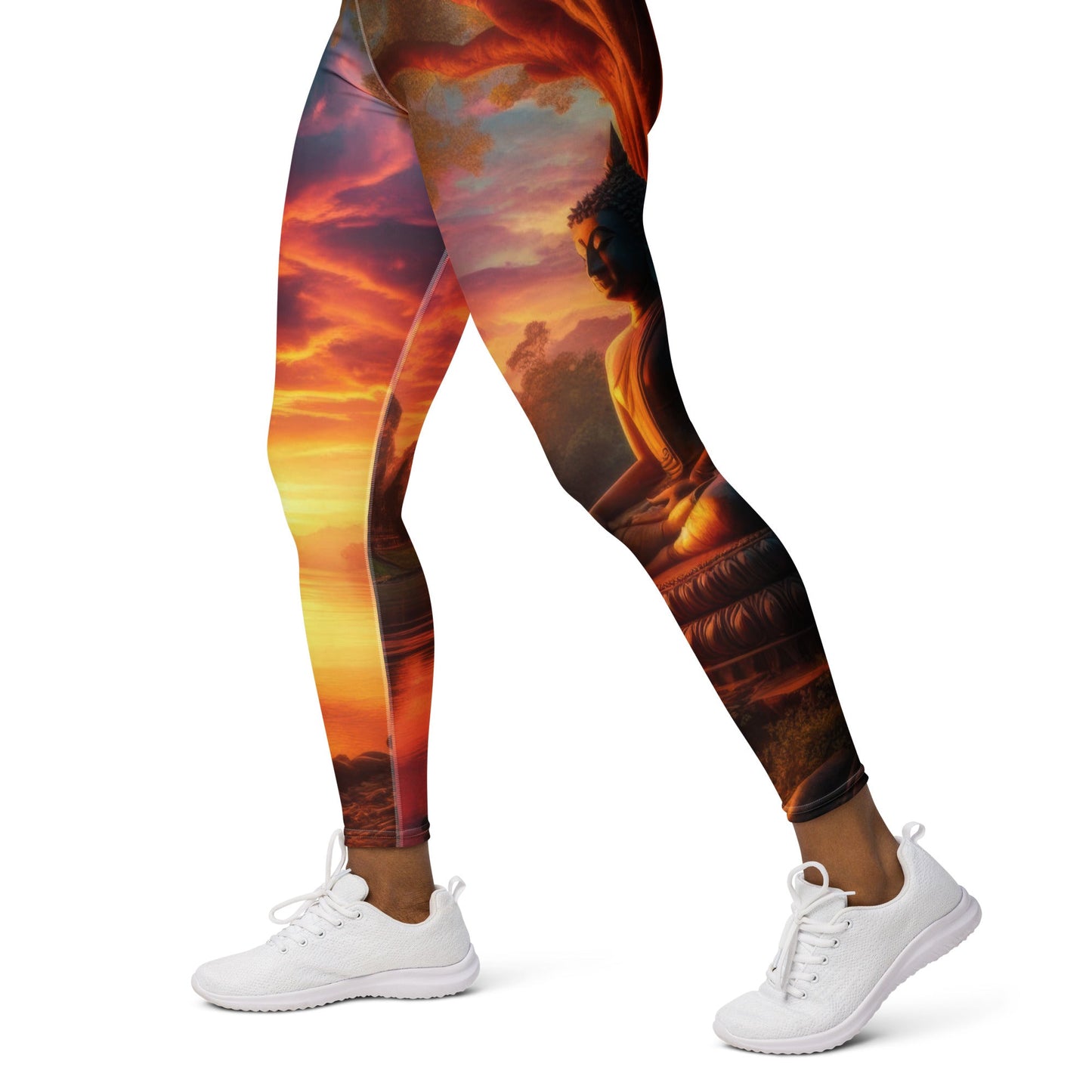 Tranquility Yoga Leggings - Gregg Acini Adoree Designs - Leggings