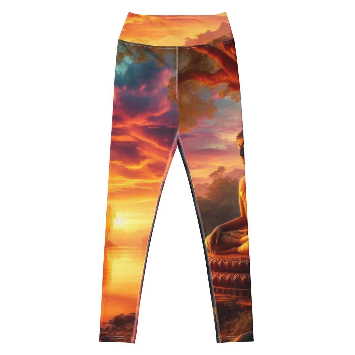 Tranquility Yoga Leggings - Gregg Acini Adoree Designs - Leggings