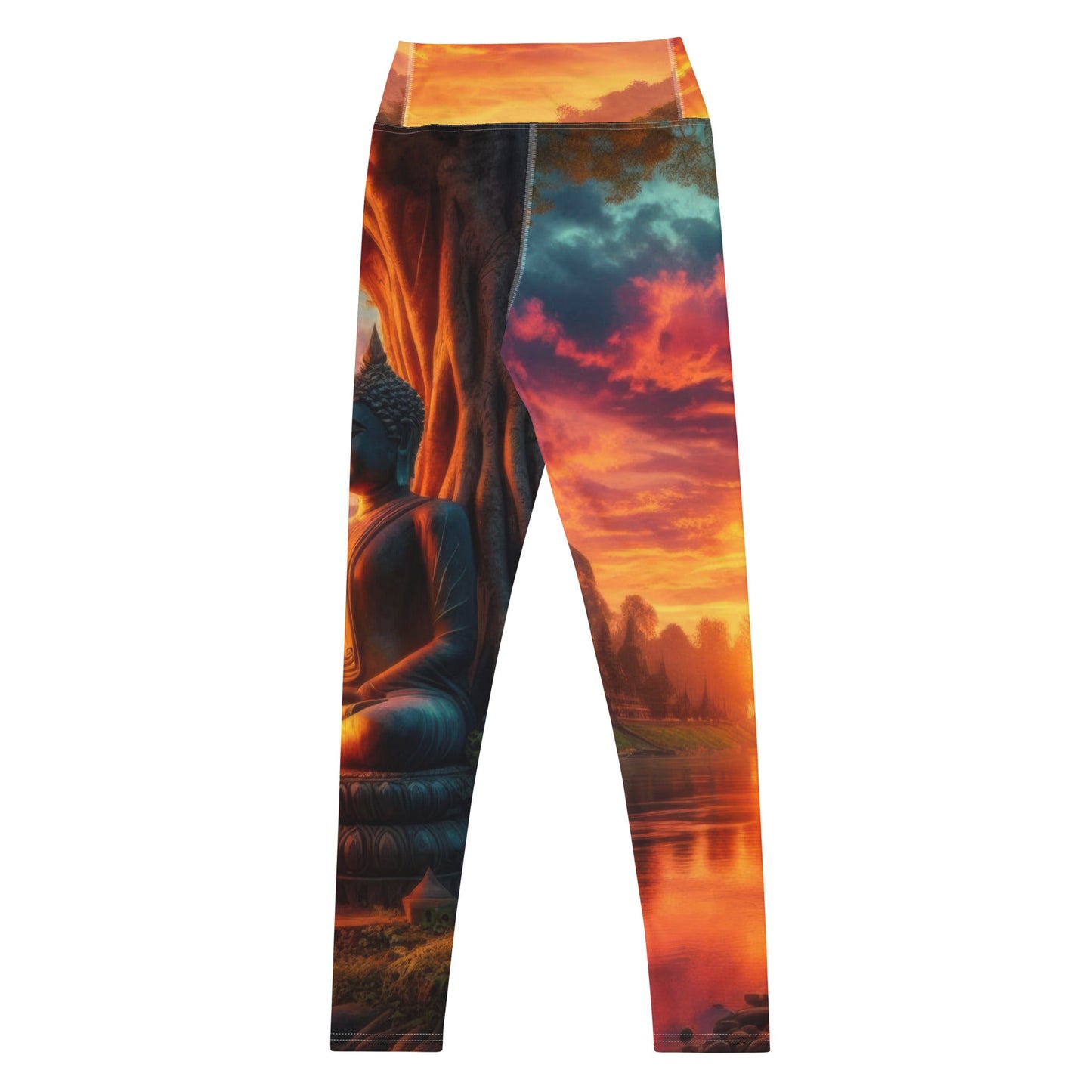 Tranquility Yoga Leggings - Gregg Acini Adoree Designs - Leggings