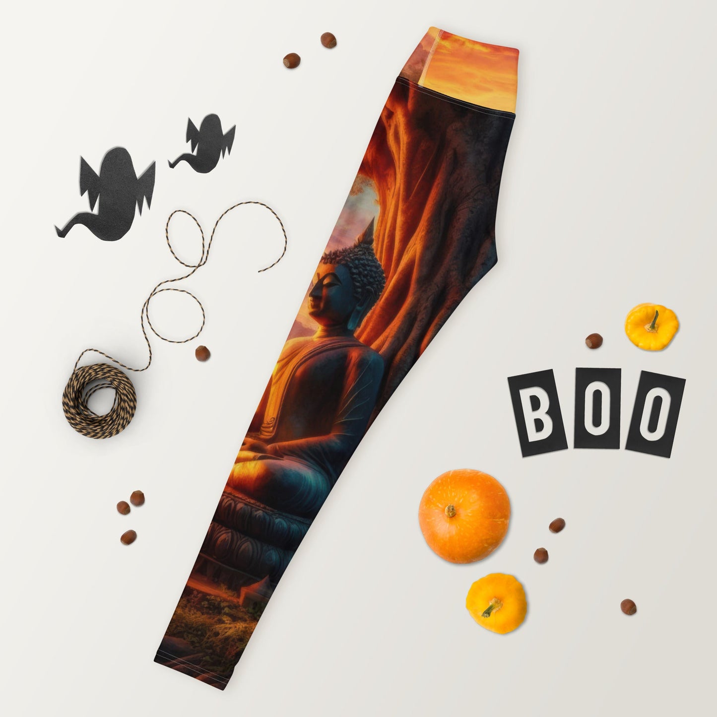 Tranquility Yoga Leggings - Gregg Acini Adoree Designs - Leggings