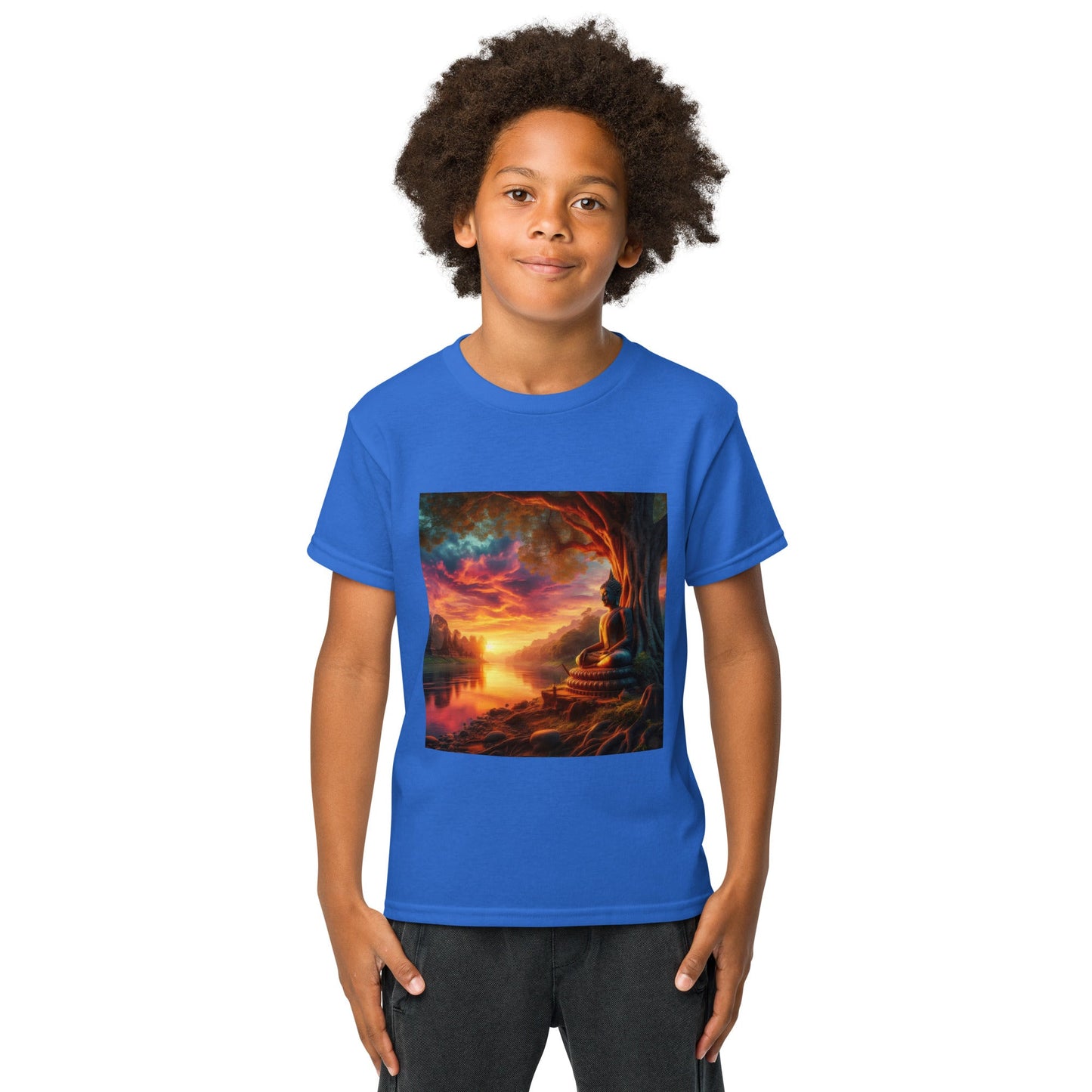 Tranquility Youth t-shirt - Gregg Acini Adoree Designs - Youth T-Shirt