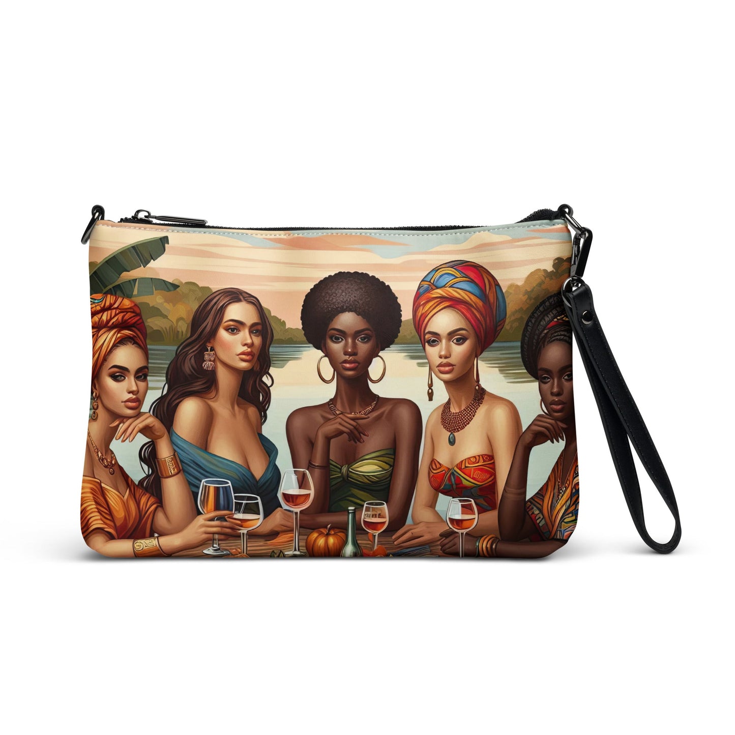 Tropical Ladies Crossbody bag - Gregg Acini Adoree Designs - Handbag