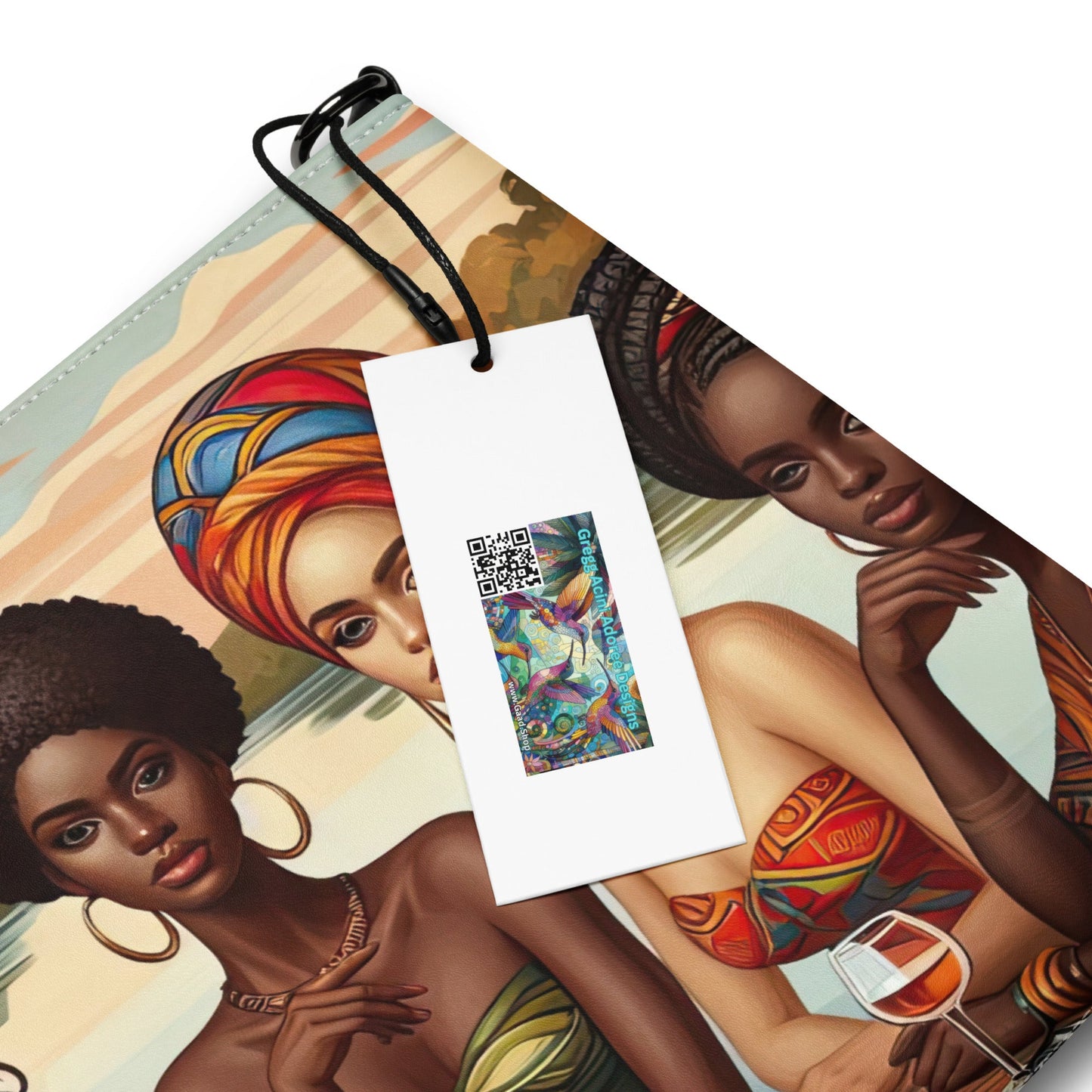 Tropical Ladies Crossbody bag - Gregg Acini Adoree Designs - Handbag