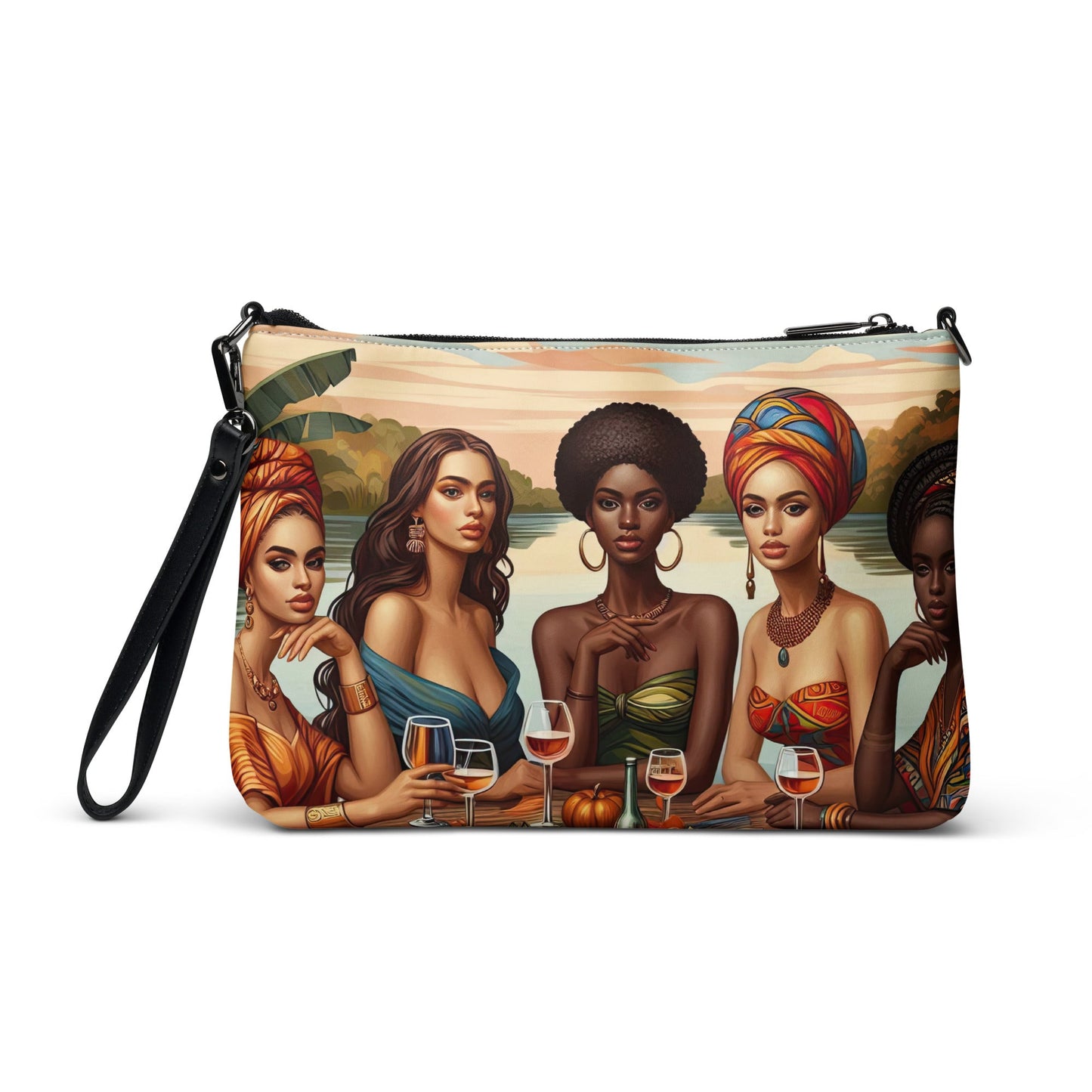 Tropical Ladies Crossbody bag - Gregg Acini Adoree Designs - Handbag