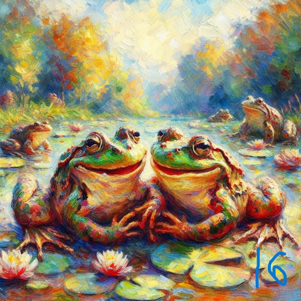 Turtle and Frog Ideas - Gregg Acini Adoree Designs -