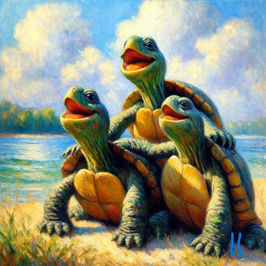 Turtle and Frog Ideas - Gregg Acini Adoree Designs -