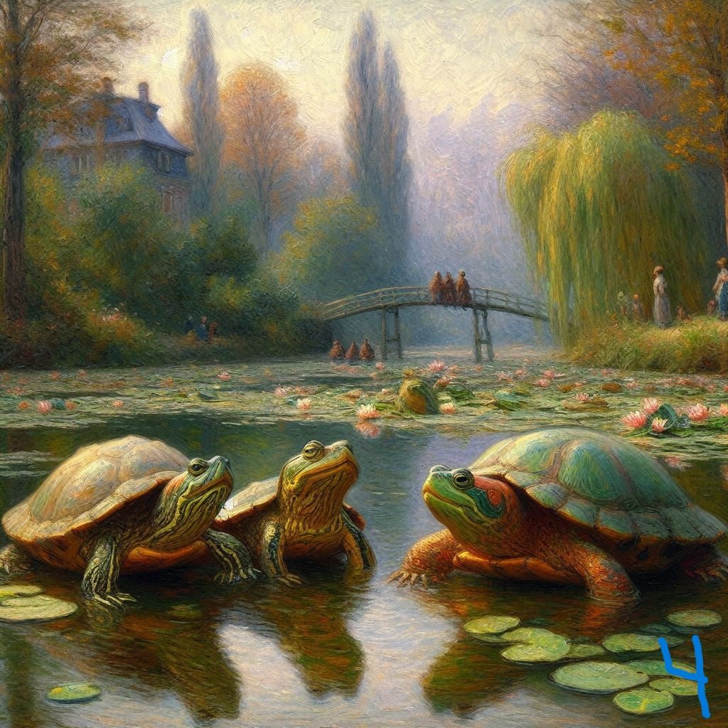 Turtle and Frog Ideas - Gregg Acini Adoree Designs -