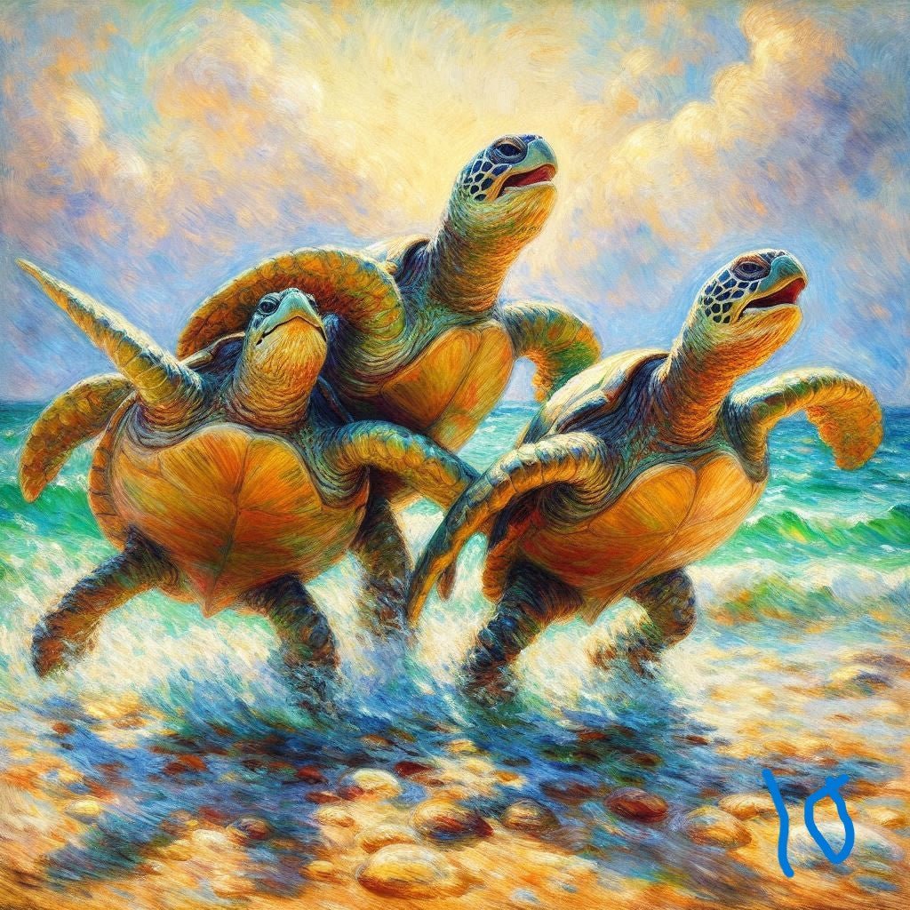 Turtle and Frog Ideas - Gregg Acini Adoree Designs -