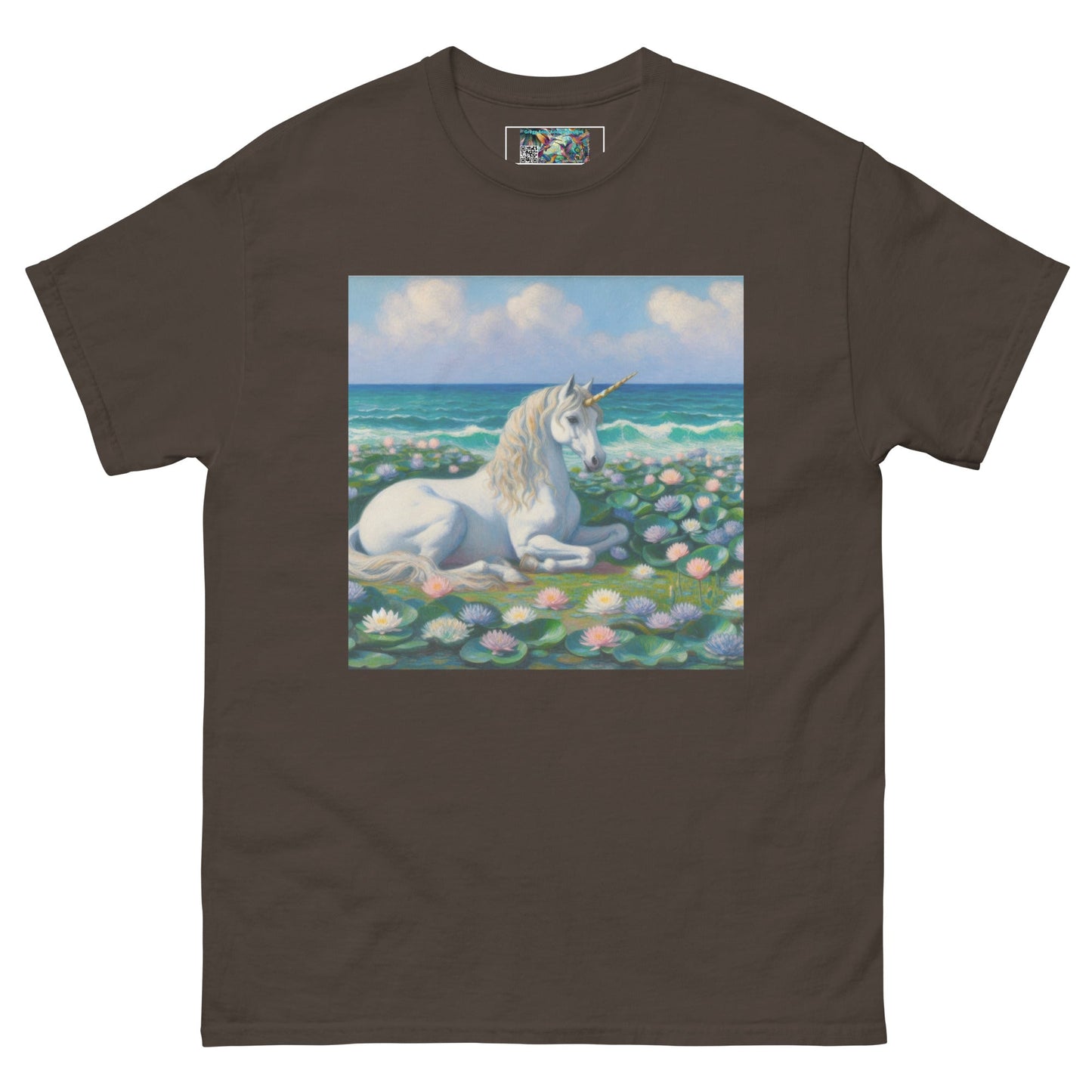 Unicorn by the Sea Unisex classic tee by Gregg Acini Adoree Designs - Gregg Acini Adoree Designs - Tee Shirt
