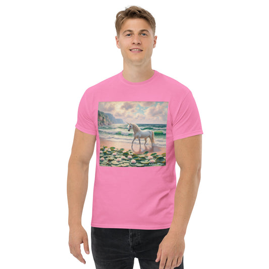 Unicorn near the Ocean Unisex classic tee by Gregg Acini Adoree Designs - Gregg Acini Adoree Designs - Tank Top