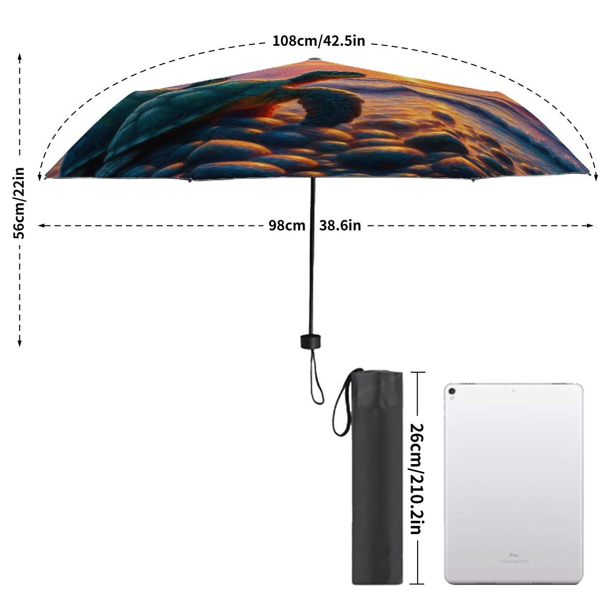 UV Protection Umbrella - Gregg Acini Adoree Designs - Umbrella