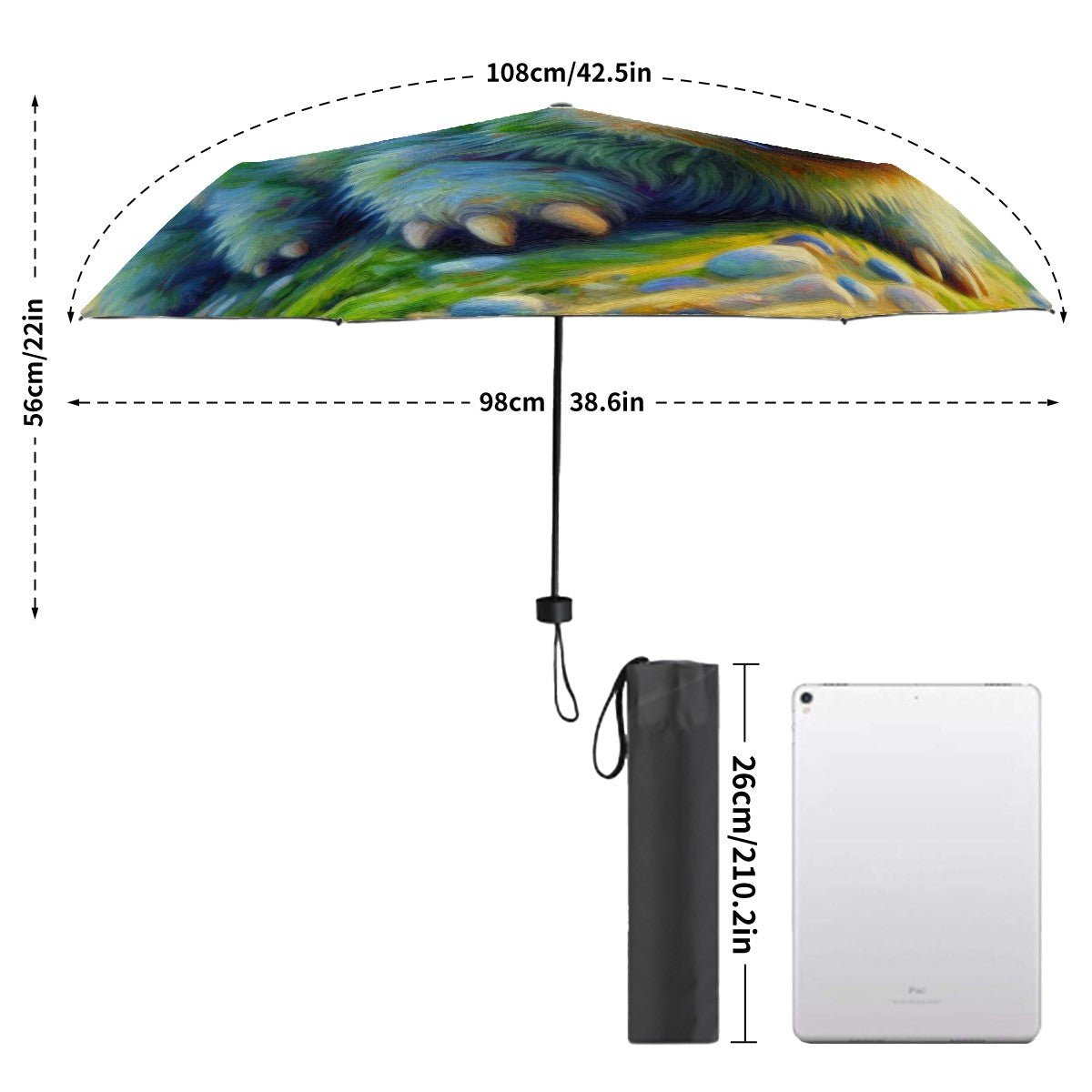 UV Protection Umbrella - Gregg Acini Adoree Designs - Umbrella