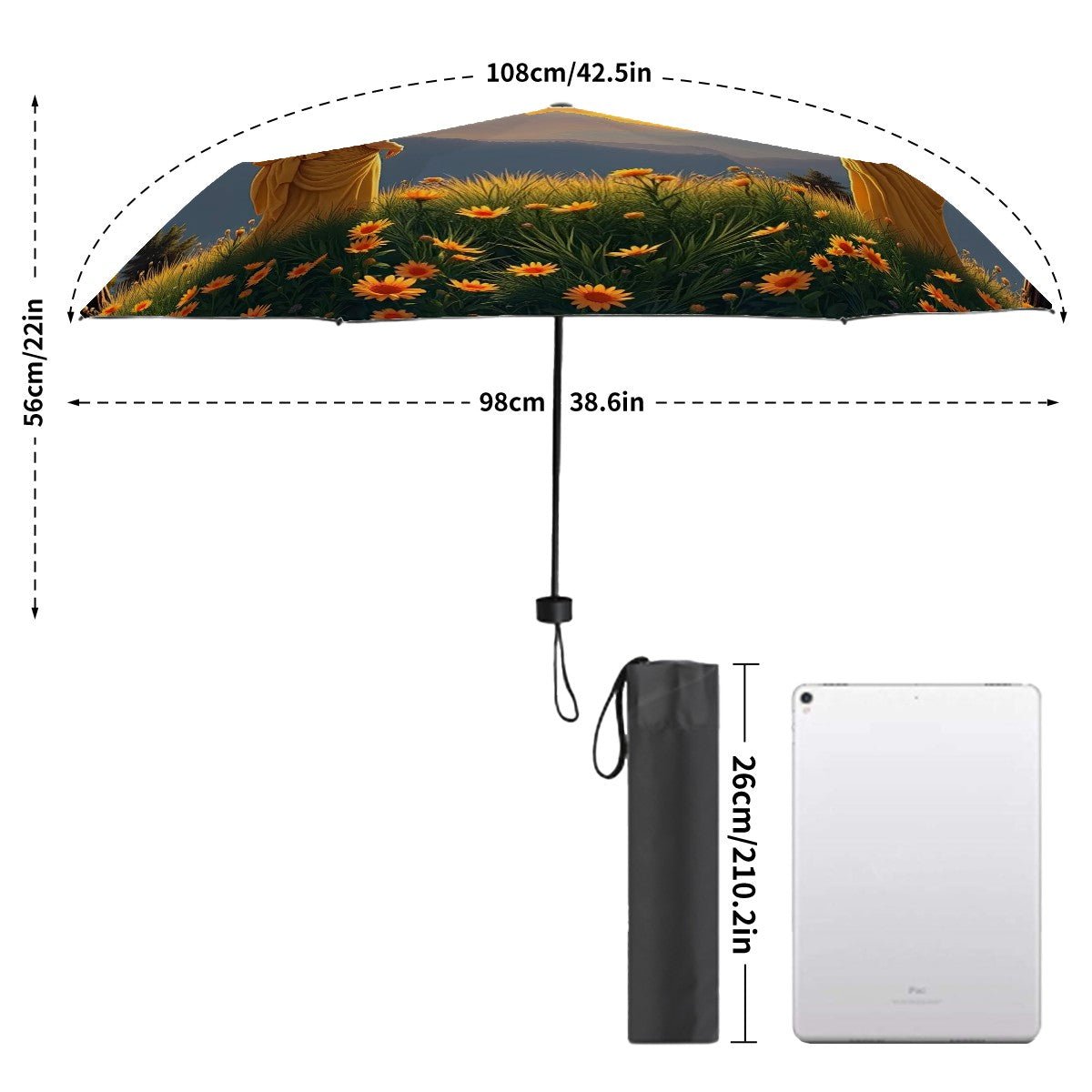 UV Protection Umbrella - Gregg Acini Adoree Designs - Umbrella