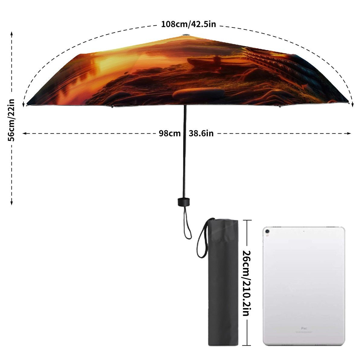 UV Protection Umbrella - Gregg Acini Adoree Designs - Umbrella