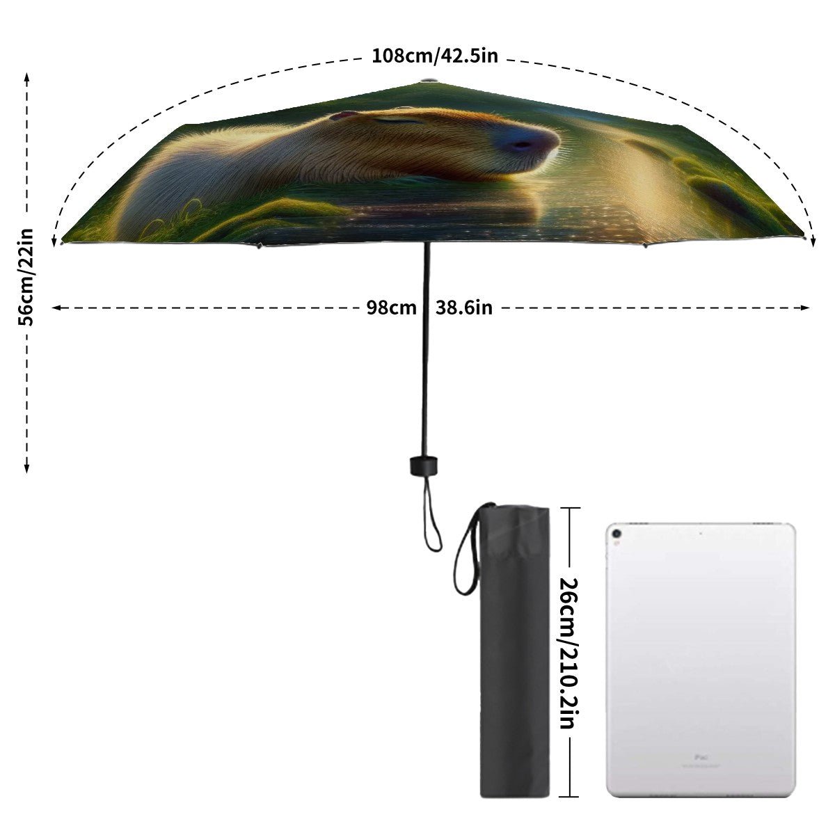 UV Protection Umbrella - Gregg Acini Adoree Designs - Umbrella