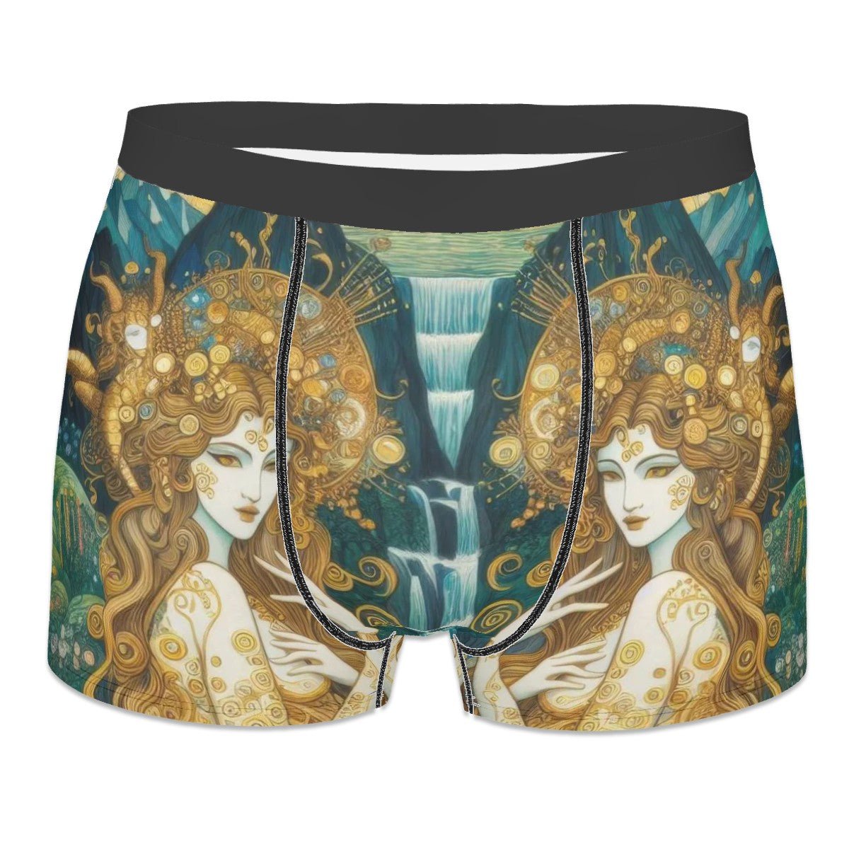 Water Nymph Boxer Briefs - Gregg Acini Adoree Designs - Underwear