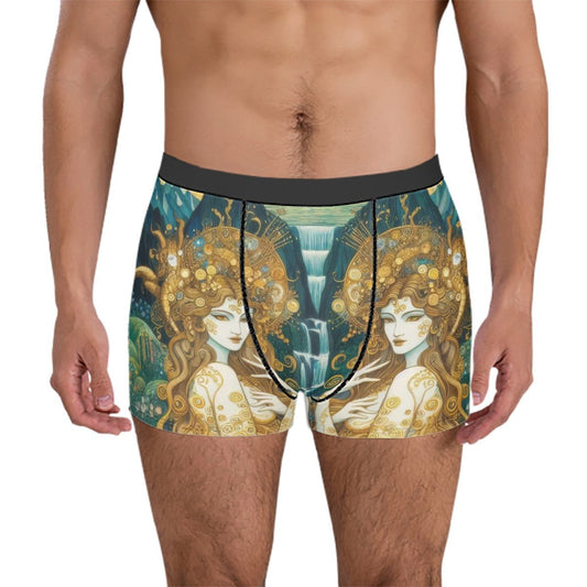 Water Nymph Boxer Briefs - Gregg Acini Adoree Designs - Underwear