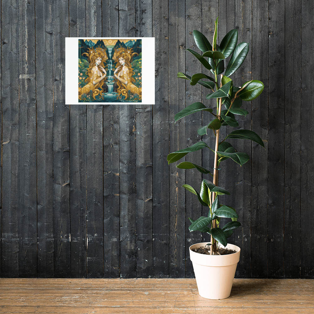 Water Nymphs Poster by Gregg Acini Adoree Designs - Gregg Acini Adoree Designs - Art