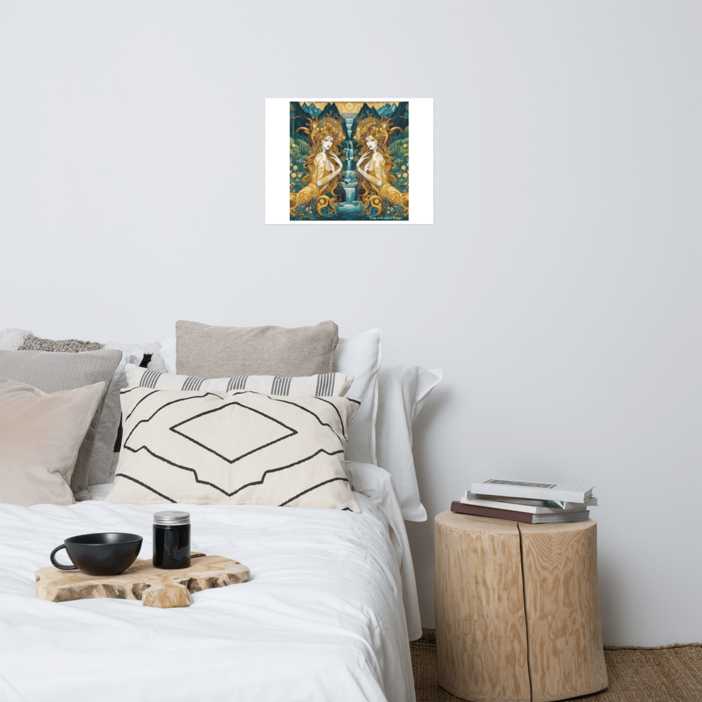 Water Nymphs Poster by Gregg Acini Adoree Designs - Gregg Acini Adoree Designs - Art