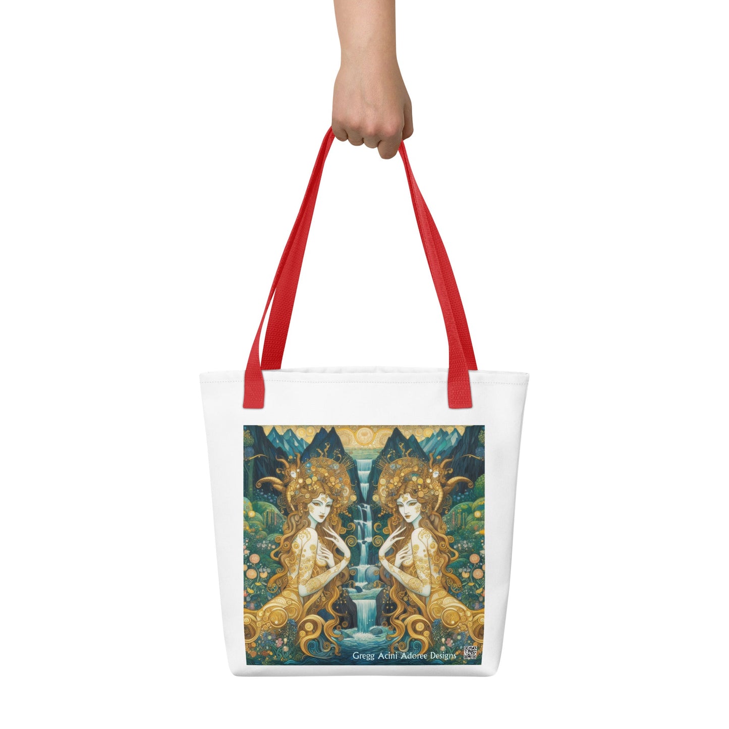 Water Nymphs Tote bag by Gregg Acini Adoree Designs - Gregg Acini Adoree Designs - Tote Bag