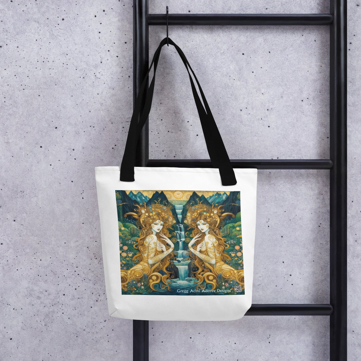 Water Nymphs Tote bag by Gregg Acini Adoree Designs - Gregg Acini Adoree Designs - Tote Bag
