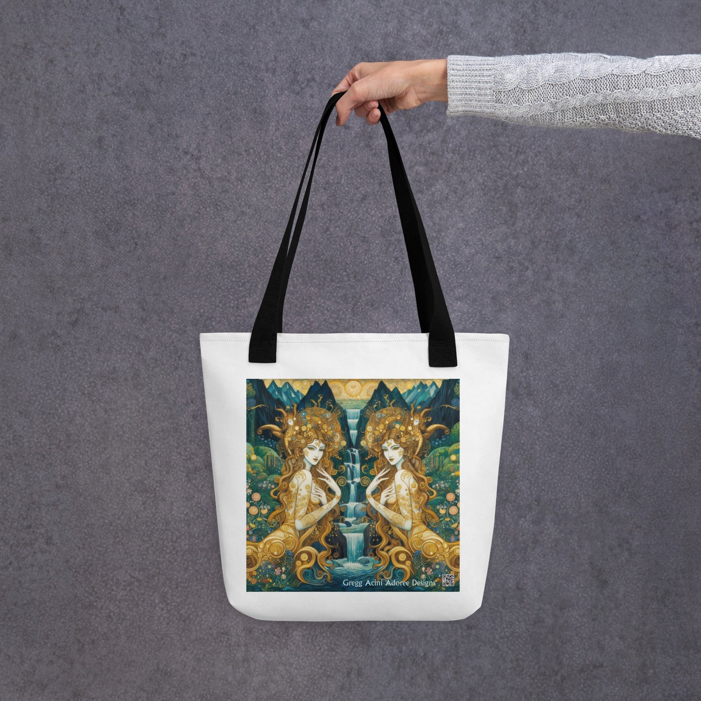 Water Nymphs Tote bag by Gregg Acini Adoree Designs - Gregg Acini Adoree Designs - Tote Bag