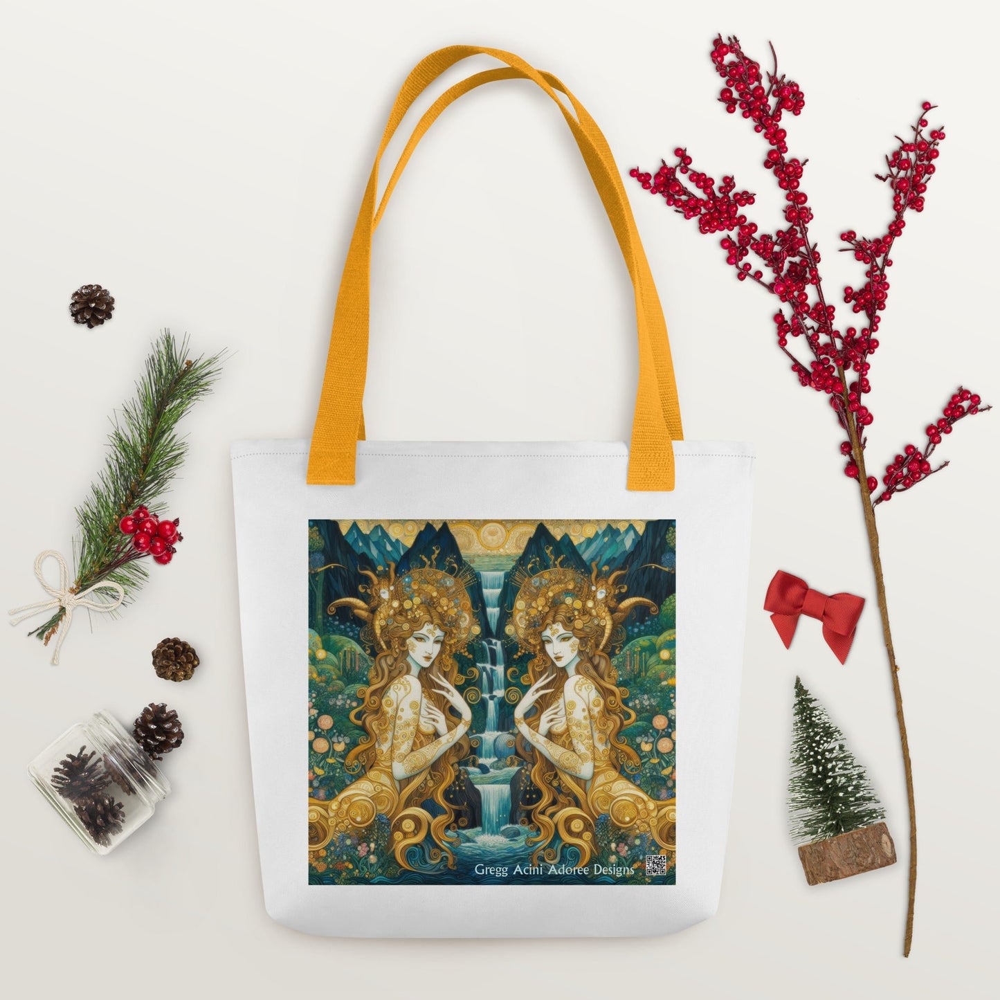 Water Nymphs Tote bag by Gregg Acini Adoree Designs - Gregg Acini Adoree Designs - Tote Bag