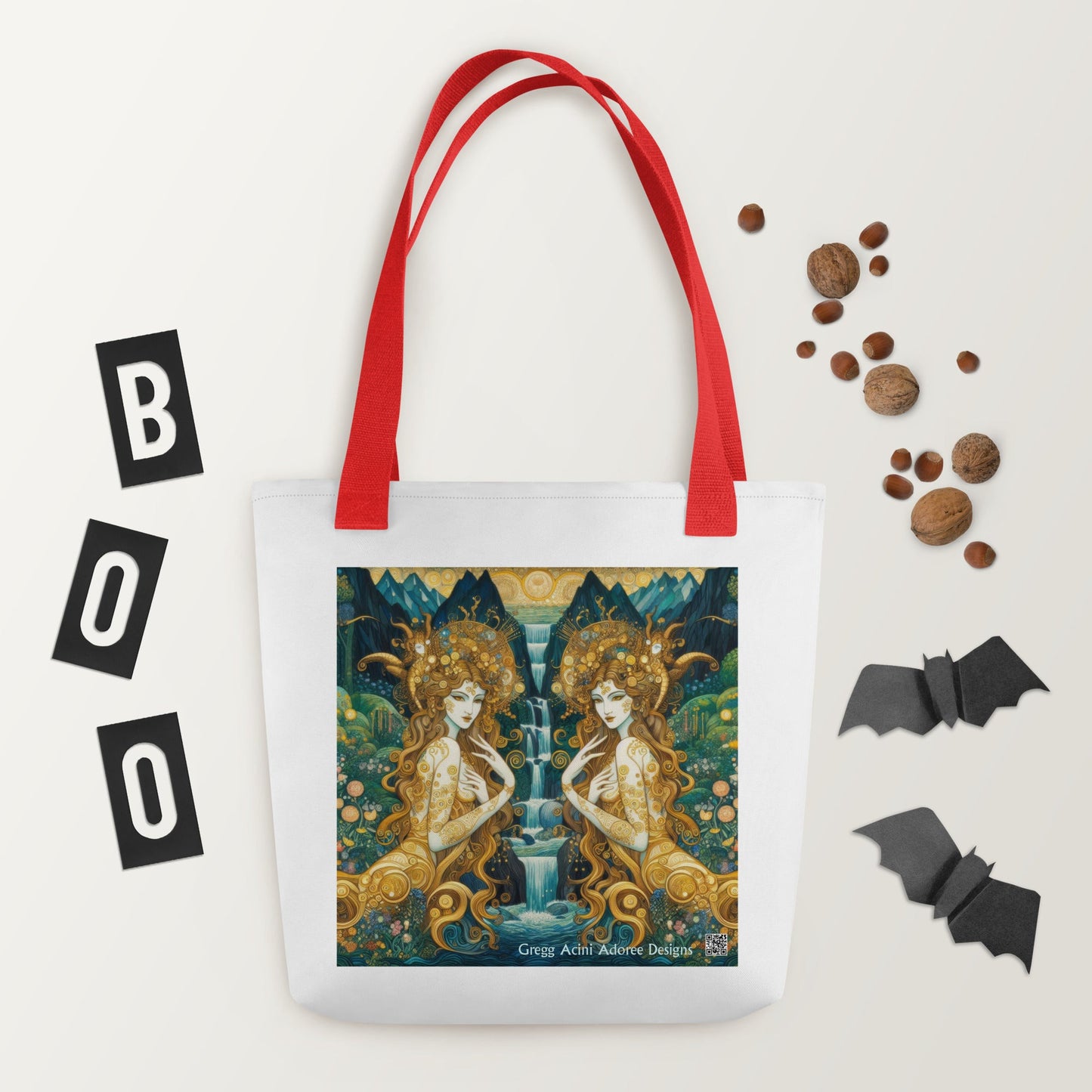 Water Nymphs Tote bag by Gregg Acini Adoree Designs - Gregg Acini Adoree Designs - Tote Bag