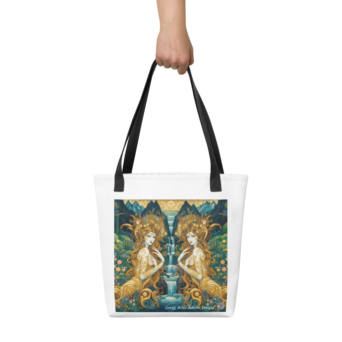 Water Nymphs Tote bag by Gregg Acini Adoree Designs - Gregg Acini Adoree Designs - Tote Bag