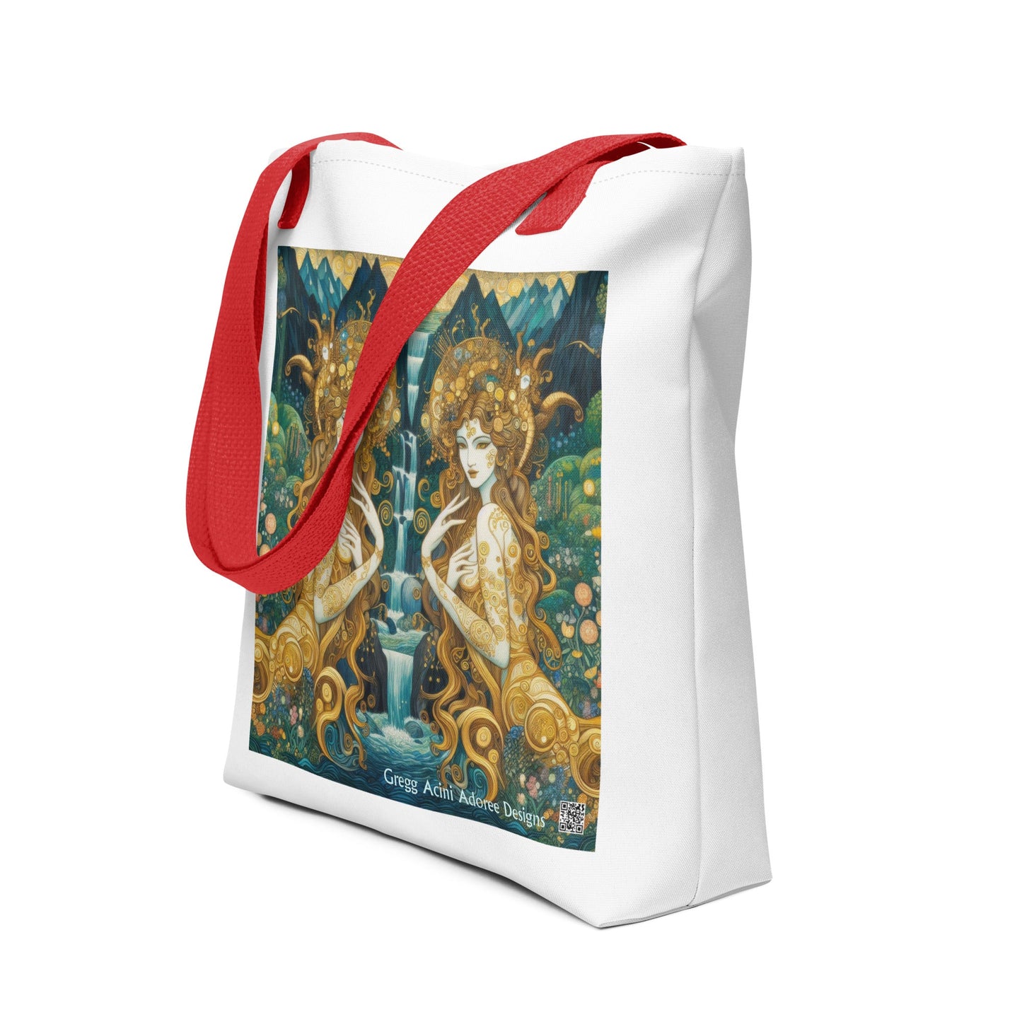 Water Nymphs Tote bag by Gregg Acini Adoree Designs - Gregg Acini Adoree Designs - Tote Bag
